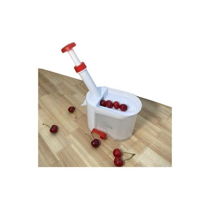 China Sustainable Good Quality Hollow Cherry Pit Pillow U Shape Cutting Hand Machine Removal Cherry Punch for sale