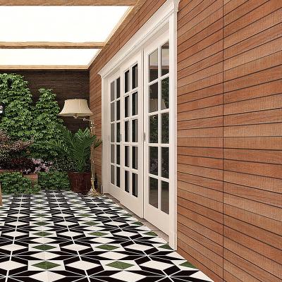 China 300x600 Grain Ancient Wooden Simple Modern Cultural Brick Wall Tile Bathroom Wall Tile Balcony Background Exterior Wall for sale