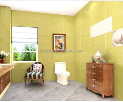 中国 Bright Glazed Bathroom Solid Color Kitchen Tile Modern Colorful Wall Tile Nordic Abrasive Tile 300 x 600 販売のため