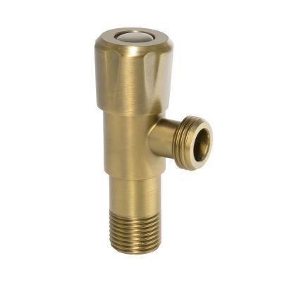 China Quality-Assured Modern Kitchen Traditional Bathroom Design Brass Angle Valve à venda