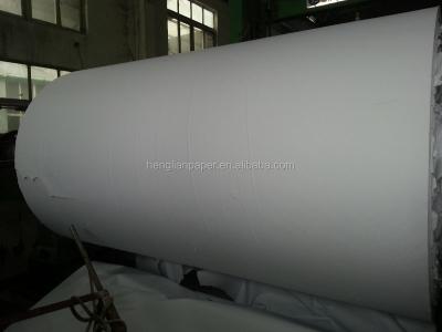 China Roll A4 Paper Jumbo Roll Paper Copy base paper roll High Whiteness,Good stiffness for sale