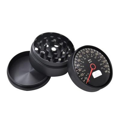 China 3layer 50mm Herb Grinder 3D Tobacco Metal Smoke Grinder Machine Grinding Zinc Alloy Printing for sale