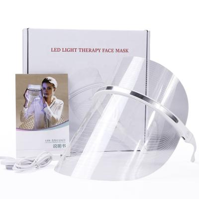 China Dye Removal Led Mask Acne Red Light Therapy Mask Led Acne Removal Red Light Therapy Facial Machine for sale