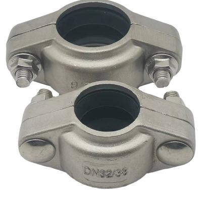 China Chemiacl Industry Equipments Factory Support Sample Customized 304 Stainless Steel Fire Lock Spline Fitting Coupling for sale