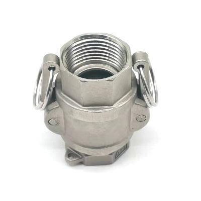 China Water And Transport Sale Stainless Steel Tube Connector Quick Release Camlock Chemical Liquid Hot Couplings for sale