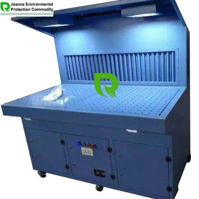 China 6KW Downdraft Grinding Table , Safety Downdraft Dust Removal Table For Machinery Manufacturers for sale