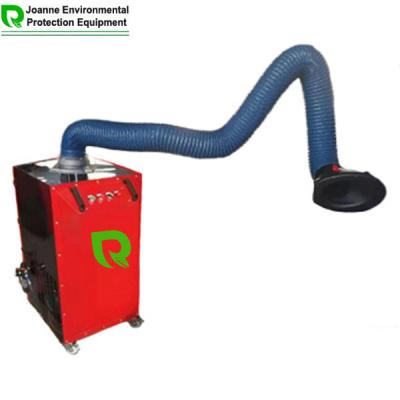 China 2.2kW Welding Service Smoke Evacuator Weld Smoke Collector With 3 Sections Flexible Inhalation Arm for sale