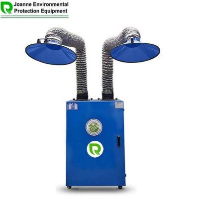 China Industry Weld Fume Extraction Units Air Pulsing Cleaning Weld Smoke Collector With Positioning Arm for sale