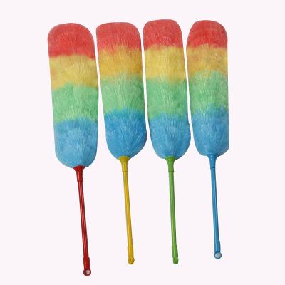 China Household cleaning and dedusting Toilet cleaner, household dust brush, sanitary products, plastic colorful feather duster for sale