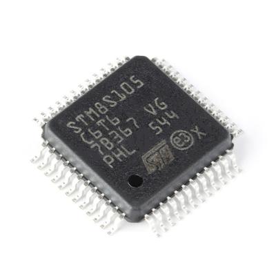 China 2022+ STM8S105C6T6 Encapsulation LQFP48 Controller MCU Home Furniture STM8S105C6T6 for sale