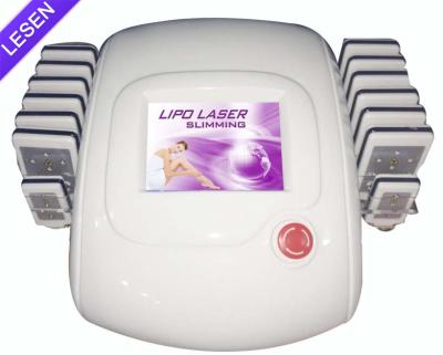 China Lipolaser Anti Puffiness Slimming Machine 650nm for sale