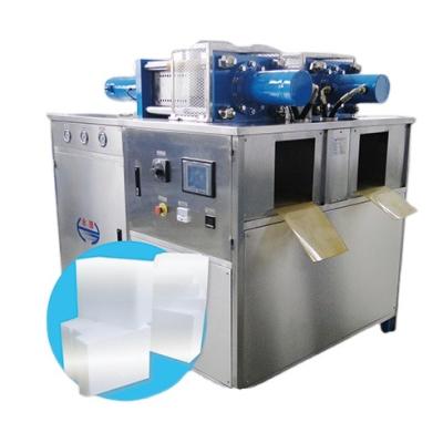 China 500kg/h Capacity Industrial Dry Ice Block Machine With Weight 250~1000g Slab for sale