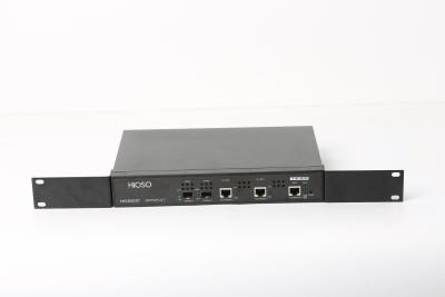 China Hioso FTTH Fiber Optic 2 Pon Olt Epon Optical Line Terminal 20KM Distance for sale