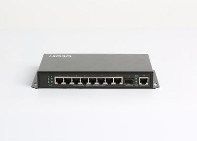 China 1550nm 8GE 2 1000M SFP Managed Poe Switch Web SNMP Management for sale