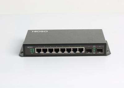 China Interruptor del montaje en la pared 1490nm Gigabit Ethernet de HiOSO, interruptor de SFP del gigabit en venta