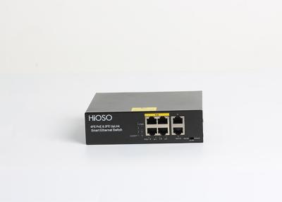 China Non Standard PoE Switch 4 100M PoE Ports + 2 100M RJ45 Uplink Ports for sale