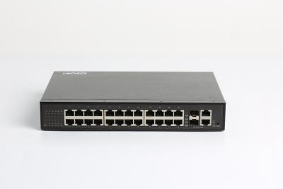 China 24 10/100M RJ45 Ports 2 1000M Combo Ports Rj45 Ethernet Switch 26 Ports for sale