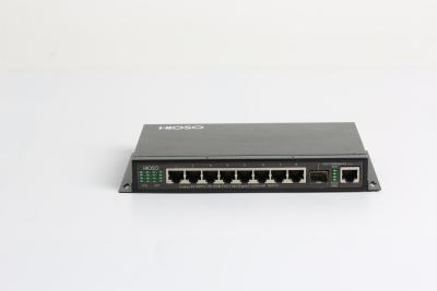 China 8 100M RJ45 PoE Ports + 2 1000M SFP Ports PoE Network Switch for sale