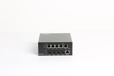 China HiOSO HA7004S Mini 4 PON Epon Olt 4 1000M RJ45 Uplink Ports 4 SFP DC12V OLT Compatible With Other Brands Onus Onts for sale