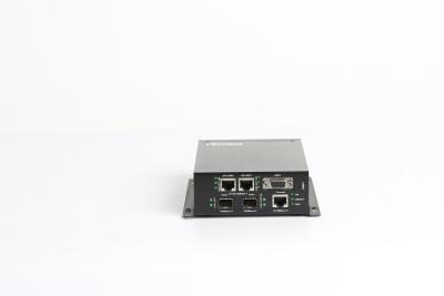 China Black Metal DC12V 5A 1000M Uplink FTTH OLT For Ftth Solutions for sale