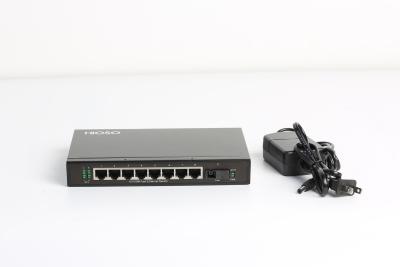 China Industrial 8FE Ports 1 100M FX Port Ethernet Access Switch 9 Ports for sale