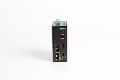 中国 4つのRj45港2 1000M SFPの港ギガビットの喧騒の柵のイーサネット スイッチ、喧騒の柵によって管理されるスイッチ 販売のため