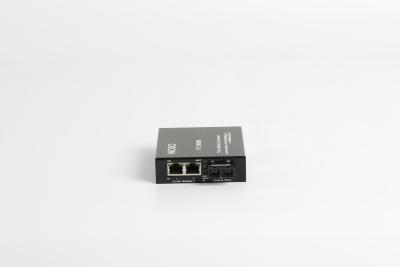 Chine 2 ports Rj45 de 1000m 1 noir de convertisseur de médias de gigabit de port de 1000m Fx à vendre