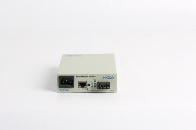 Chine HiOSO 850nm optique au convertisseur d'Ethernet, convertisseur 2W de supports optiques à vendre