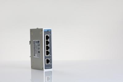 China Schalter-Lärm-Portschiene HiOSO 10/100M industrielle Ethernet-RJ45 5 zu verkaufen