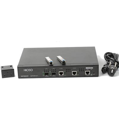 China Fuente portuaria Fttx Onu de mini 2 Olt Gepon incluyendo 2 el SNMP de la web de SFP Px20+++ en venta