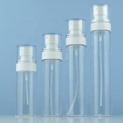 China Eco-friendly hair spray bottle cosmetics packaging containers liquid soap bottles luxury pet plastic removal pump skincare containers for sale