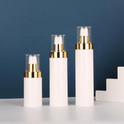 China Short Delivery Time Luxury Cosmetic Airless Lotion Pump Bottles 50ml 80ml 100ml 120ml Airless Bottle for sale