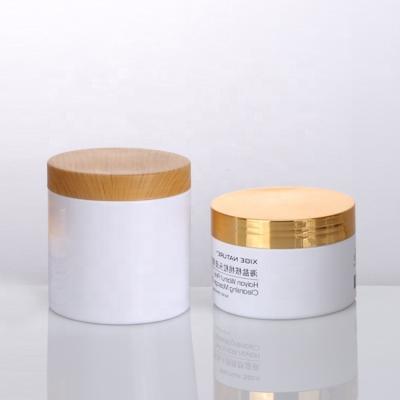 China Factory Electroplate Plastic Jar Airtight Lid 200ml Moisturizing Cream Container Skin Gel Cosmetic Bottle With Lids for sale