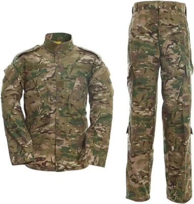 China Poliéster Ropa militar Camuflaje Traje Ejército Acu Uniforme en venta