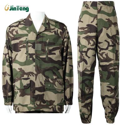 China Uniforme militar francés francés del camuflaje F1 del T/C de la fuente de la fábrica (Shirt+pants+cap) en venta