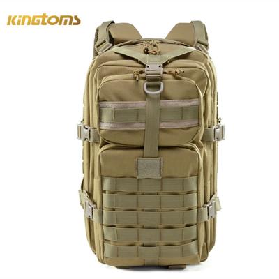 China Khaki Oxford TAN Tactical Hiking Backpack Thicken 40L Camping for sale