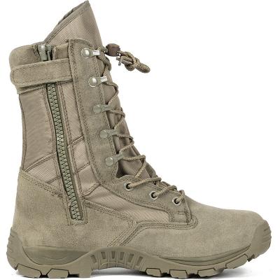 China High Top Combat Boots Green Desert Boots Lightweight Combat Training Boots for sale