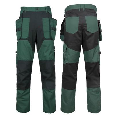 China Custom Fluorescent Flame-Resistant Work Pants Colorblock Design Durable Breathable for sale