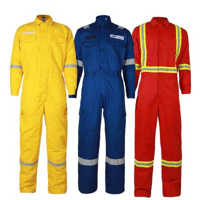 China Custom Fluorescent Flame-Resistant Work Suits Colorblock Design Durable Breathable for sale