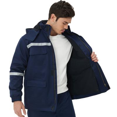 China Manufacturer of Thickened Padded Flame-Resistant Workwear – Custom High-Temperature Fireproof Jackets for sale