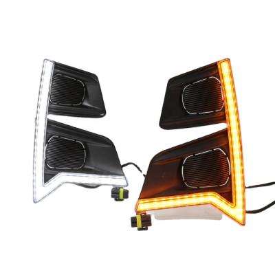 China LED DRL Fog Lamp Daytime Running Lights Daylight For Isuzu D-MAX dmax 2020 drl 2021 2022 led D-max for sale