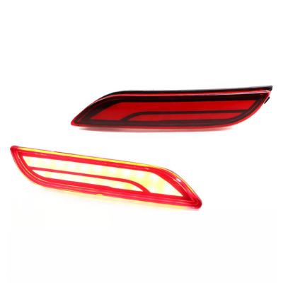 China 3D Lens Reflector Bumper Lights Full Optical Red LED Tail Brake Rear Fog and Sequential Turn Signal Lamps For Toyota Camry 2018 20 Camry Led Brake Light for sale