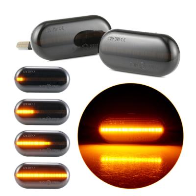 China PC+ABS+LED Marker Turn Signal Indicator Amber Light Side Glow For Opel Movano VIVARO Nissan INTERSTAR PRIMASTAR KUBISTAR Smart ForTwo for sale