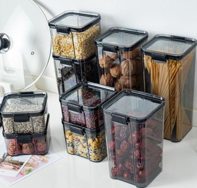 China Kitchen Organizer Food Grade Sealed Container Plastic Storage Box for sale