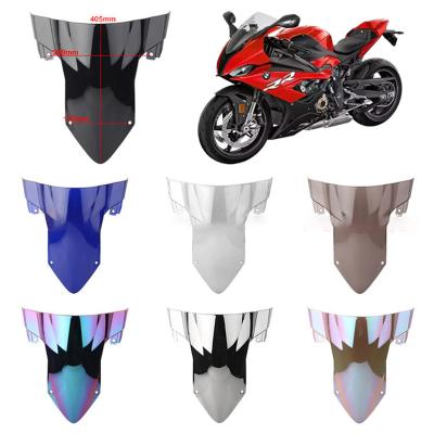 China Windshield For BMW S1000RR 19-20 Motorcycle ABS Plastic Windshield Fairing Front Windshield Deflector Protector for sale