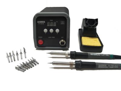 China 100Watt 380kHz Micro Soldering Iron Station Microcomputer Temperature Controlled for sale