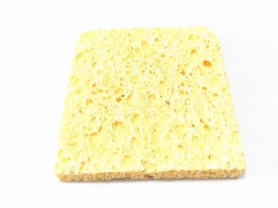 China Yellow Square Shape Cleaning Sponge Soldering Iron Stand Soldering Iron Parts for sale