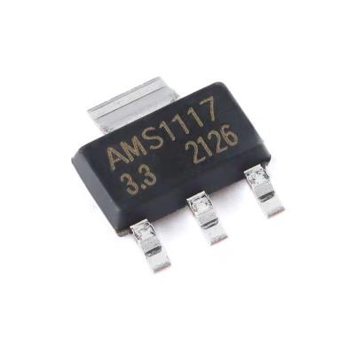 China New Original Tested Chip IC AMS1117-3.3 SOT-223 Integrated Circuit Standard Components Distribution IC AMS1117-3.3 for sale