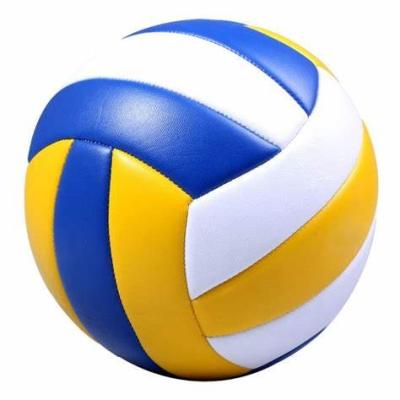 China Outdoor Activity Beach Volleyball Size 5 Volleyball Foam PVC Outdoor Machine Stitched For Outdoor Activities for sale