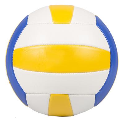 China Outdoor activity factory price size 5 foam pvc machine stitched voleibol deflated outdoor beach volleyball ball for sale